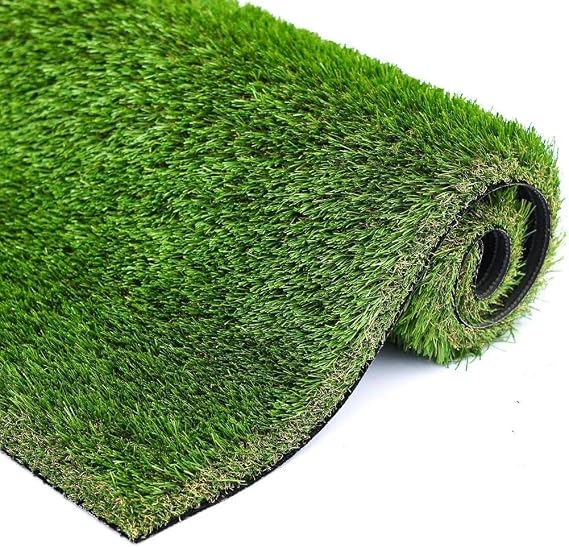 ARTIFICIAL GRASS DIRECT Luxury 40mm Artificial Grass 4m x 5.0m (13ft 1" x 16ft 5") – Fake Grass for Garden, Lawns, Pets & Landscaping | Realistic 40mm Pile Height | UV Resistant & Low Maintenance