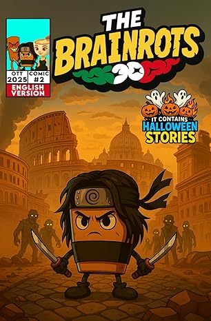 THE BRAINROTS #2 - Issue Two - [English Version] - The Comic of the Italian Brainrot Characters: [Special Halloween Edition] : 4 Comic Stories in ... Brainrot characters [ English Version ])