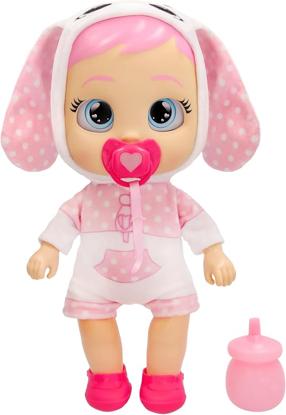 Cry Babies Coney Interactive Doll My First Steps With Sounds And LED Tears Walking Baby Doll Toy For Children Age 3 Years and Up