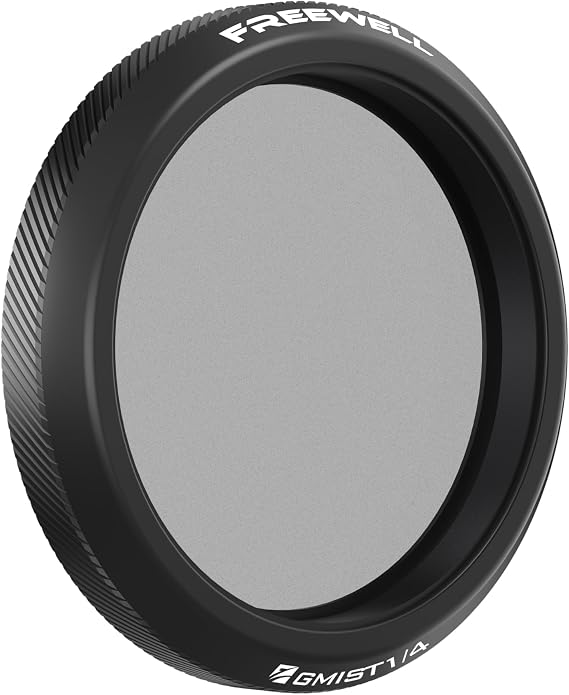 Freewell Osmo Action 5 Pro için Black Glow Mist 1/4 Filtre - Sinematik Difüzyon Etkisi