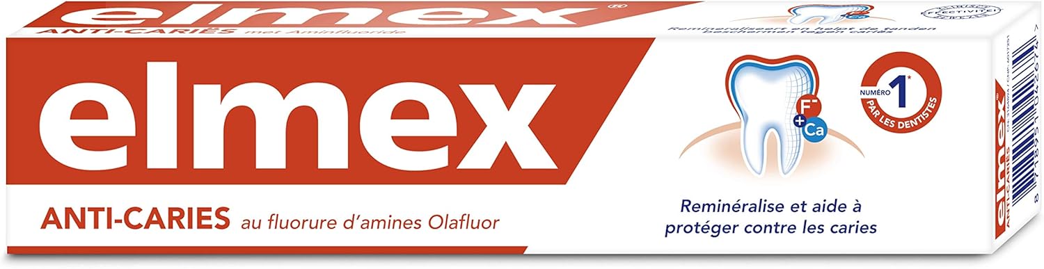 ELMEX AC - Toothpaste 75 ml - Pack of 4