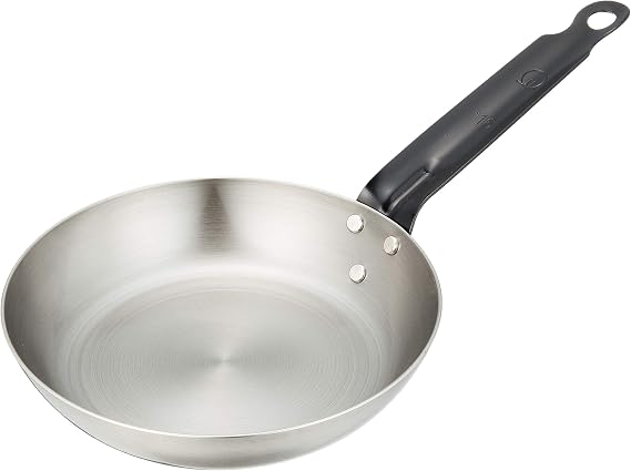 TKG Endo Shoji Professional Iron Saute Fry Pan, 6.4 inches 16 cm, Inner diameter x depth: 6.4 inches 162 mm x 1.6 inches 40 mm, Bottom diameter: 4.3 inches 110 mm, Plate thickness: 0.06 inches