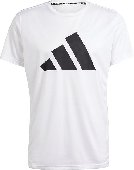 adidas Run It Stripes tee Men's T-Shirt (Pack of 1)
