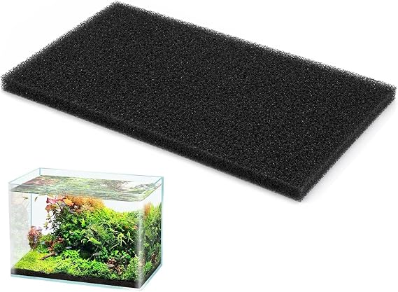Aquarium Sponge Cutting Filter 300 x 210 x 10 mm, Aquarium Foam for Universal Pump for Aquarium and Ponds 20 Ppi (30 x 21 x 10 mm 20ppi)