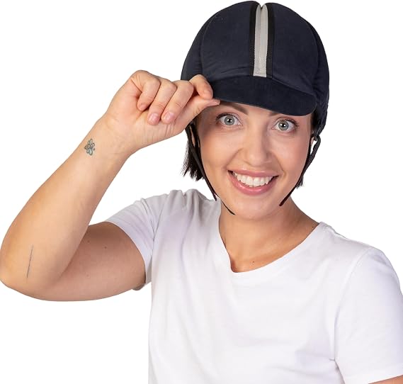 Ribcap Hardy 医療グレード 保護ヘルメット | ネイビー | てんかん用ソフトヘルメット | 発作用保護ヘルメット
