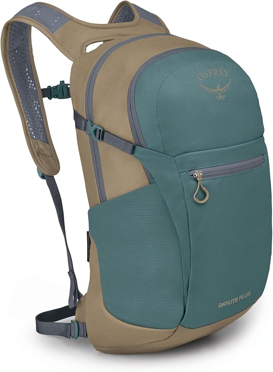 Osprey Daylite Plus Commuter Backpack Cascade Blue/Latte Brown, Cascade Blue/Latte Brown., One Size, Backpack