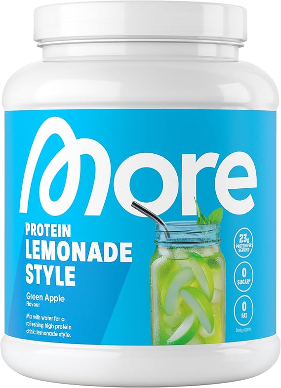 More Clear Protein Whey Isolate Powder, Green Apple, 600 g, 1.32 lbs