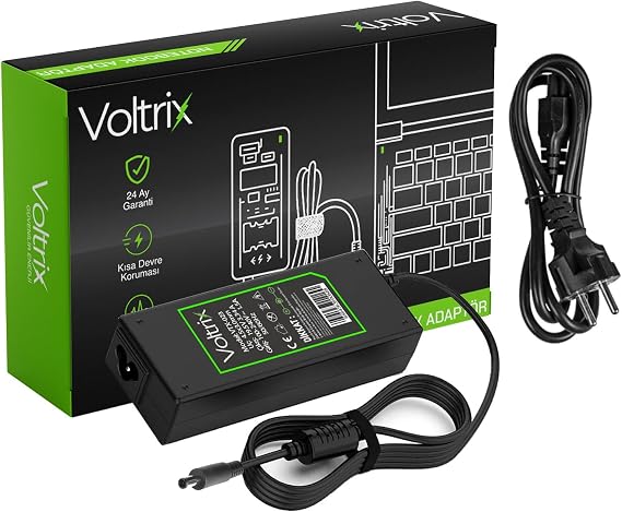 Voltrix Dell İnspiron 14 Plus 7440 P187G001 İle Uyumlu Adaptör, Şarj Aleti - Cihazı, 65W