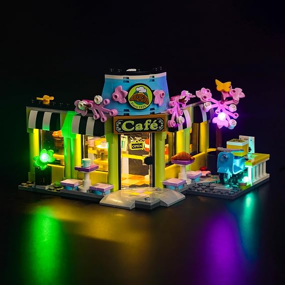 Led Light Set for Lego Heartlake City Café 42618 (No Model) [Energy Class A]