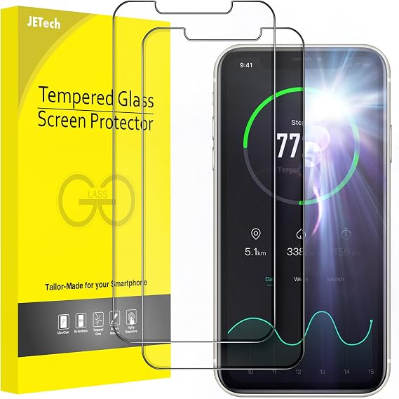 JETech Matte Screen Protector for iPhone 11/XR, 2-Pack