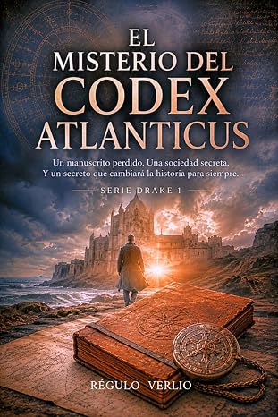 El Misterio del Codex Atlanticus: Una trepidante novela de ficción histórica y aventuras, que te dejará con ganas de más (Serie Drake)