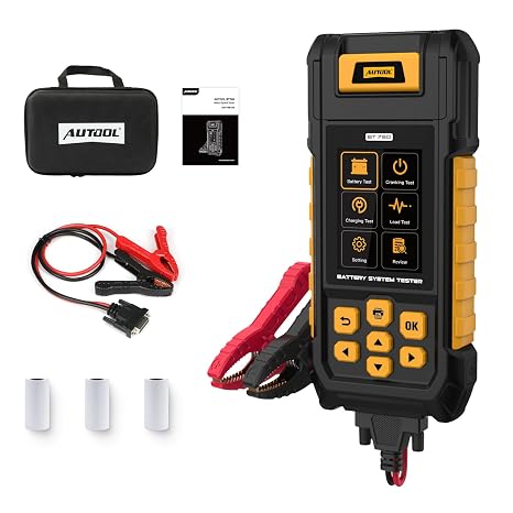 Autool カーバッテリーテスター 12v 24v 自動車 Bt760