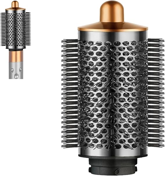 Large Round Volume Brush Attachment for Dyson Airwrap, Large Round Brush is compatible with Dyson Airwrap for hair fluffing, volumizing and styling