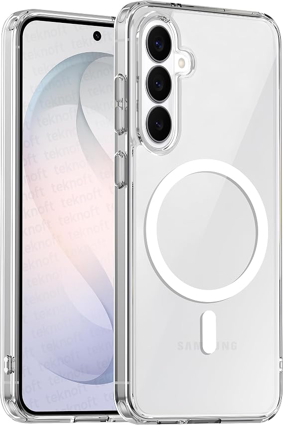 Teknoft Samsung Galaxy S26 Plus için Origin Serisi Magsafe ile Uyumlu Yükseltilmiş Lens Çerçeveli ve Metal Tuş Takımlı Ultra Güçlü Darbeye Dayanıklı Yumuşak Silikon Kılıf (Galaxy S26 Plus)