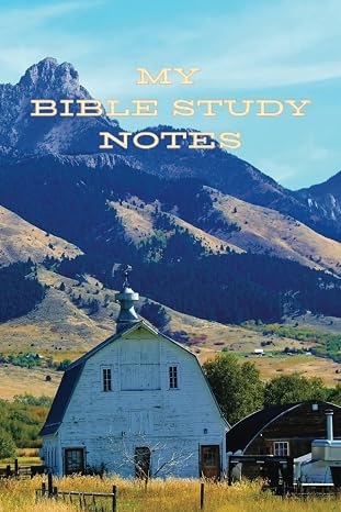 Farm Ranch Bible Study Notes Journal