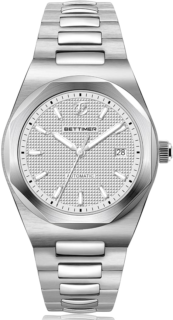 Mens Automatic Mechanical Watch PT5000 Movement Stainless Steel Waterproof Business Mens Watch 40mm Green Fashion Business Business