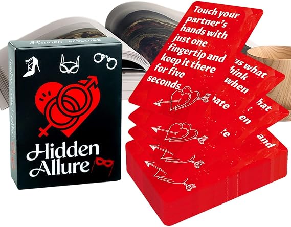 Card Games for Adults 50 Pieces Romantic Intimate Fun Portable Leisure Toys