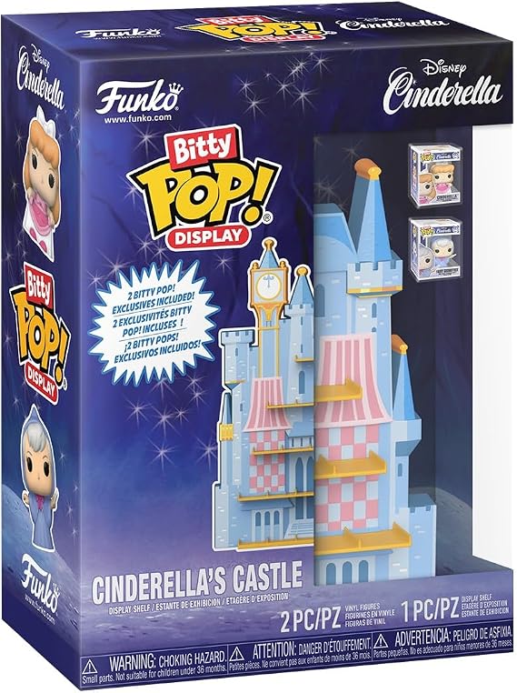 Funko Bitty POP Display: Cinderella's Castle, Oyuncak Figür