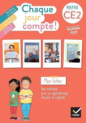 Maths CE2 Chaque jour compte !: Mon fichier