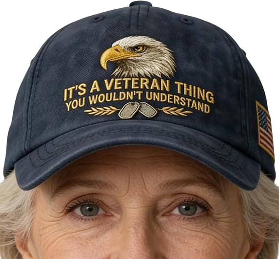 Trucker Hat - Symbolic Patriotic Hat Baseball caps Mens, Classic Design Appeal Truckers Cap | Trucker Hats for Family Friends Adults Men Seniors Running Hiking Beach Parade