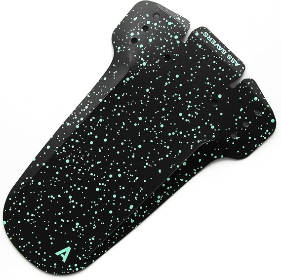 Ass Savers Uni Mudder Regular Black/DOTS Mud Guards