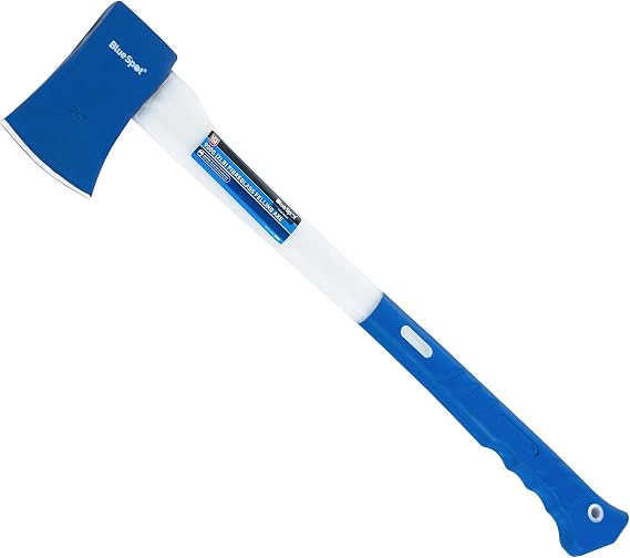 Blue Spot Tools 26604 Fibreglass Felling Axe, Blue, 0.9 kg