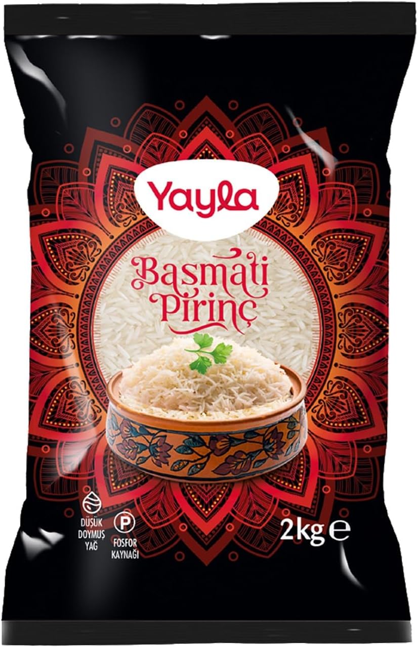 Yayla Basmati Pirinç, 2kg