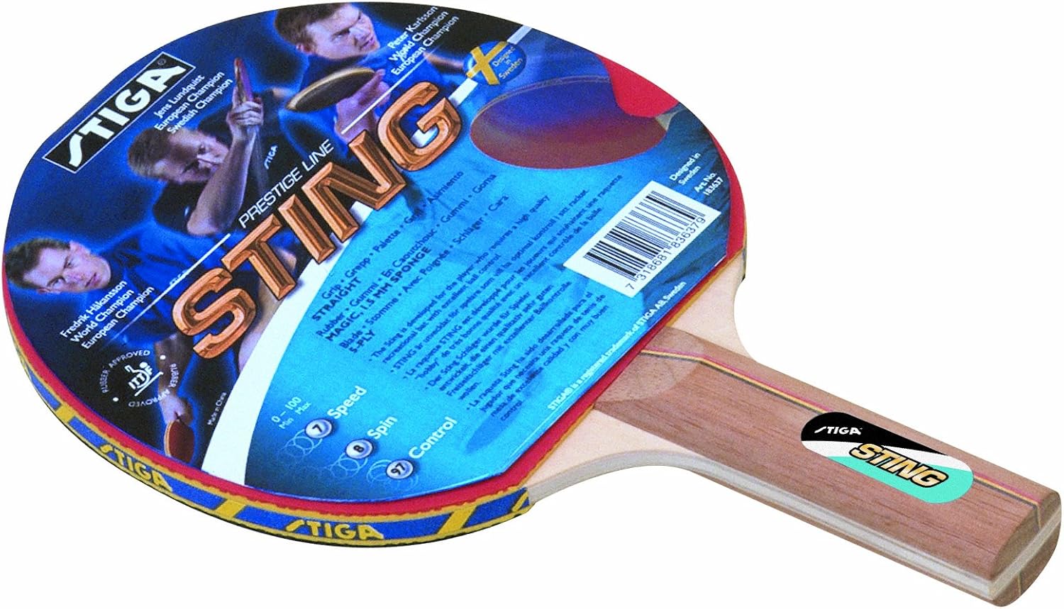 Stiga Sting Tischtennisschläger - Rot