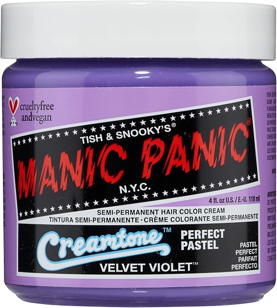 Manic Panic Creamtones Perfect Pastel Hair Dye (Velvet Violet)