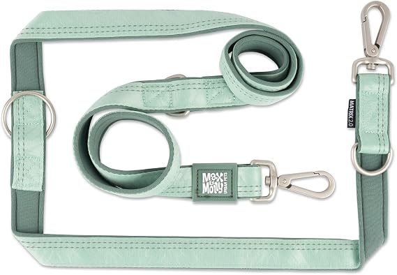 Max & Molly Urban Pets Matrix 2.0 Çok Fonksiyonlu Köpek Gezdirme Kayışı (Jade, S)