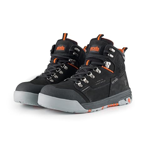 Scruffs Hydra Safety Work Boots Black Size 7/41