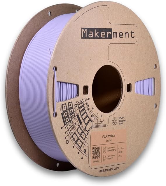 PLA Maker (Leylak), 1.75mm 1kg 3D Yazıcı PLA Filamenti