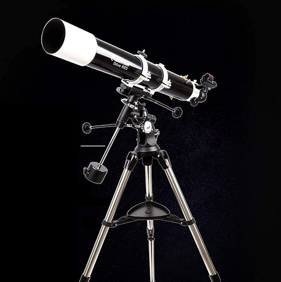 astronomical telescope professional, 80mm aperture, 900mm focal length, AZ mount astronomical refractor telescope, portable telescope with tripod,