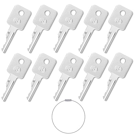 6693241 Ignition Key,10Pcs D250 Bobcat Keys