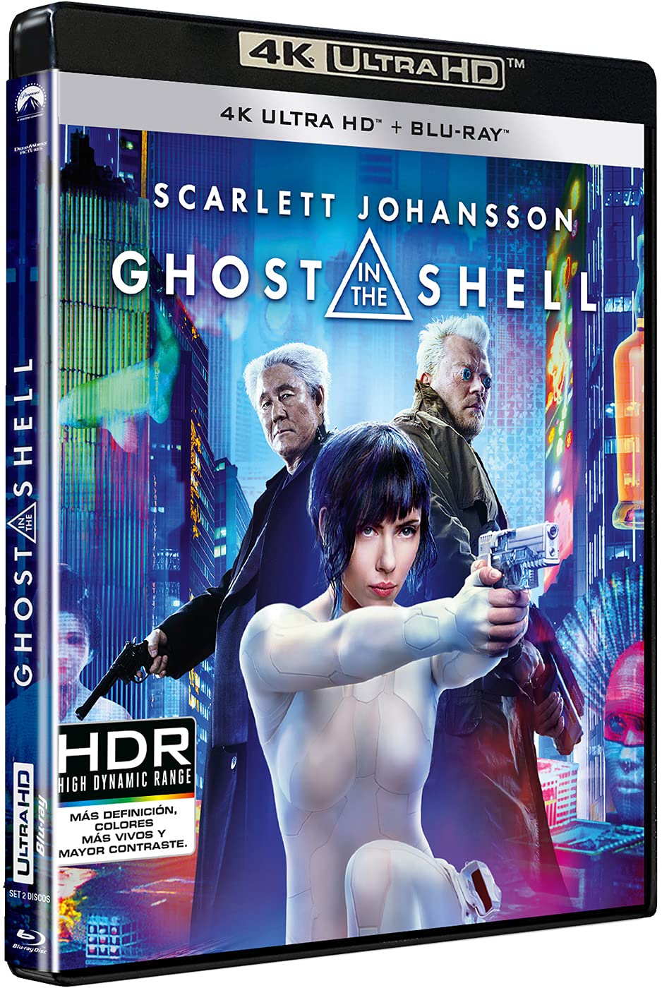 Ghost In The Shell: El Alma De La Maquina (4K Ultra-HD + BD) [Blu-ray]