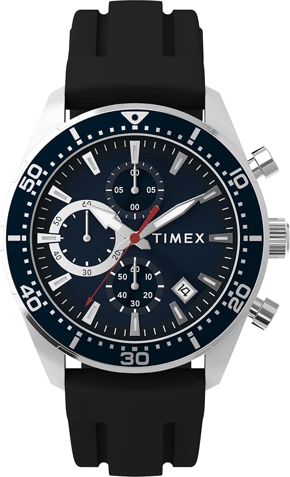 TIMEXタイメックス リッジフィールド クロノグラフ ウォッチ クォーツ 50m防水 ミネラルガラス ネイビー文字盤 TW2Y62300 メンズ 正規品