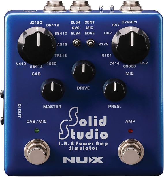 NUX Solid Studio IR & Power Amp Simulator