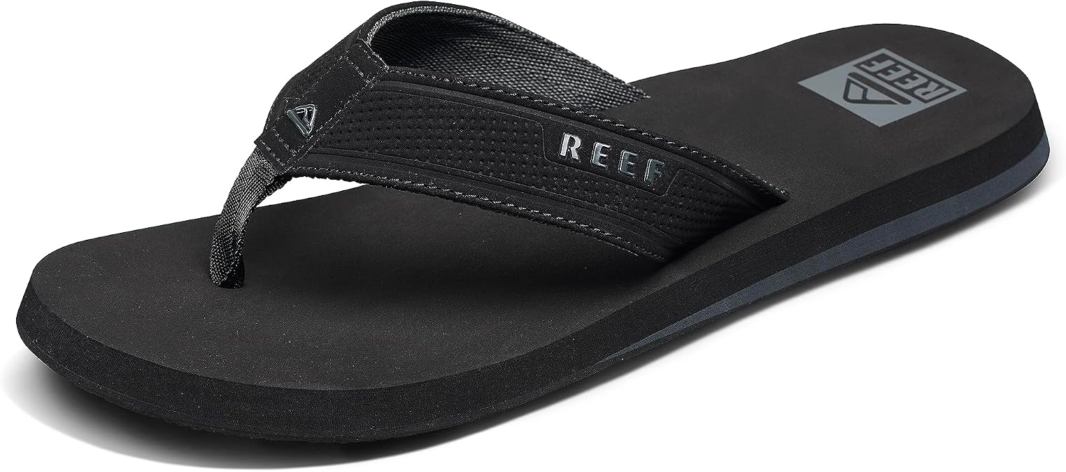 Reef Men's The Layback Flip Flop Sandal Black