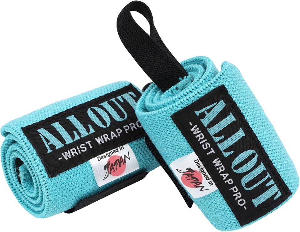 ALLOUT Wrist Wrap, Loved by Yokokokawa Naotaka Athletes, Firmly Fixed, Prevents Wrist Pain