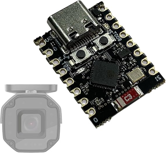 ESP32 Microcontroller Development Board - ESP32-C3 Processor | Compact Expansion Board for IoT Projects, Dual Mode WIFI Support, Low Power Consumption, Multipurpose ESP32 Board for Manufacturers
