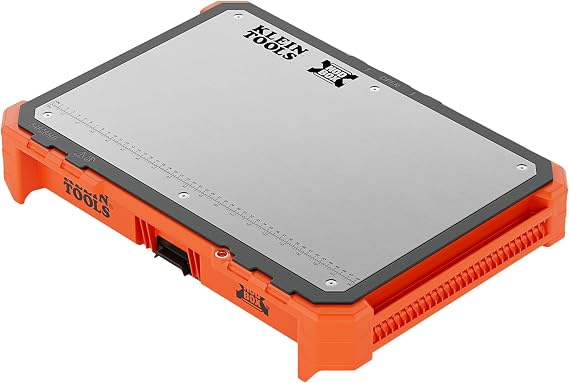 Klein Tools 54826MB MODbox Tray Work Top, Portable Worktop Surface, Multi-Use Workbench Top, Stainless Steel, Modular Work Surface