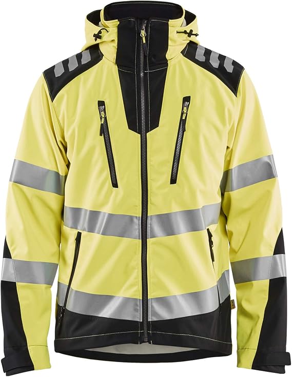 BLÅKLÄDER Hi Vis Softshell