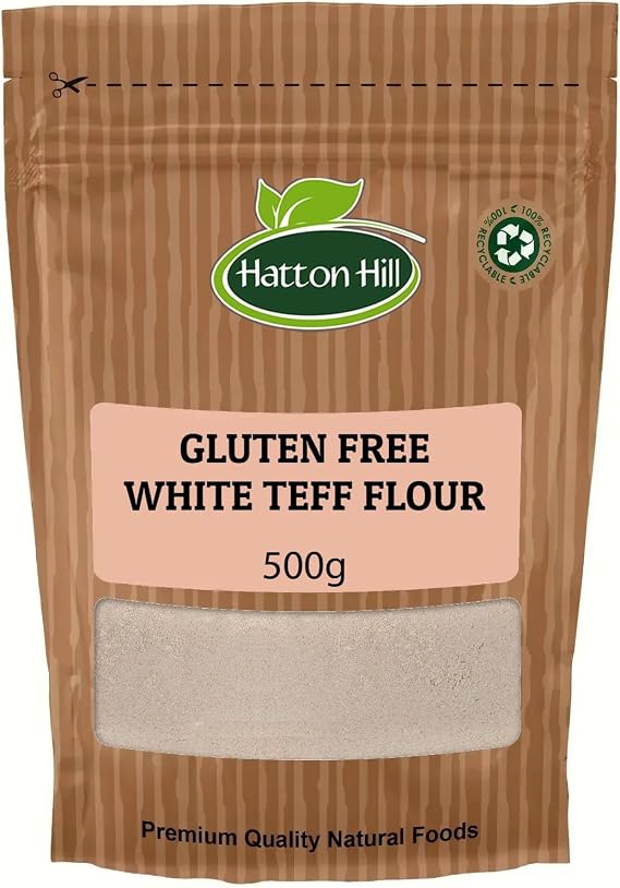 Gluten Free White Teff Flour 500g by Hatton Hill