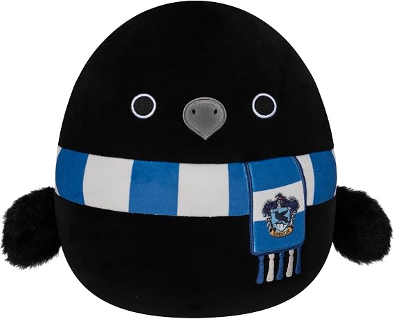 Squishmallows Original 10 Inch Harry Potter Ravenclaw Raven Medium-Sized Ultrasoft Plush - Official Harry Potter Plush