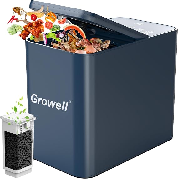 Growell 3.2L Electric Composter, Countertop Food Waste Indoor Compost Bin