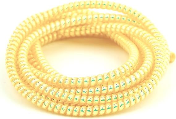 Spelt Şarj Aleti Kablosu Kablo Kordon Koruyucu Spiral Sarma Kılıf Koruma Laser Gold 160cm