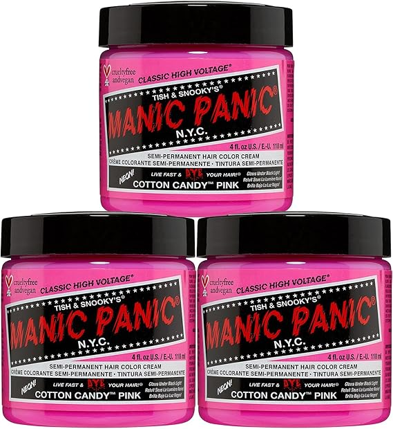 Manic Panic - Semi-permanent hair cream in jar, violet