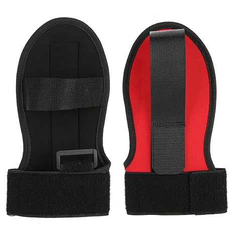 Fingers Support Training Brace, Stroke Glove, Anti-spasticity Rehabilitation Auxiliary Training Gloves, Thumb Wrist Splint Hand Brace for Stroke Hemiplegia Rehabilitation(Hook and loop gloves)