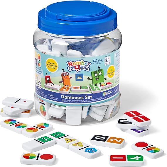 Learning Resources Numberblocks Dominoes Maths Game Ages 3+