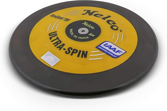 HAEST Nelco Ultra Spin Gold Competition Discus - 1.00 kg to 2.00 kg